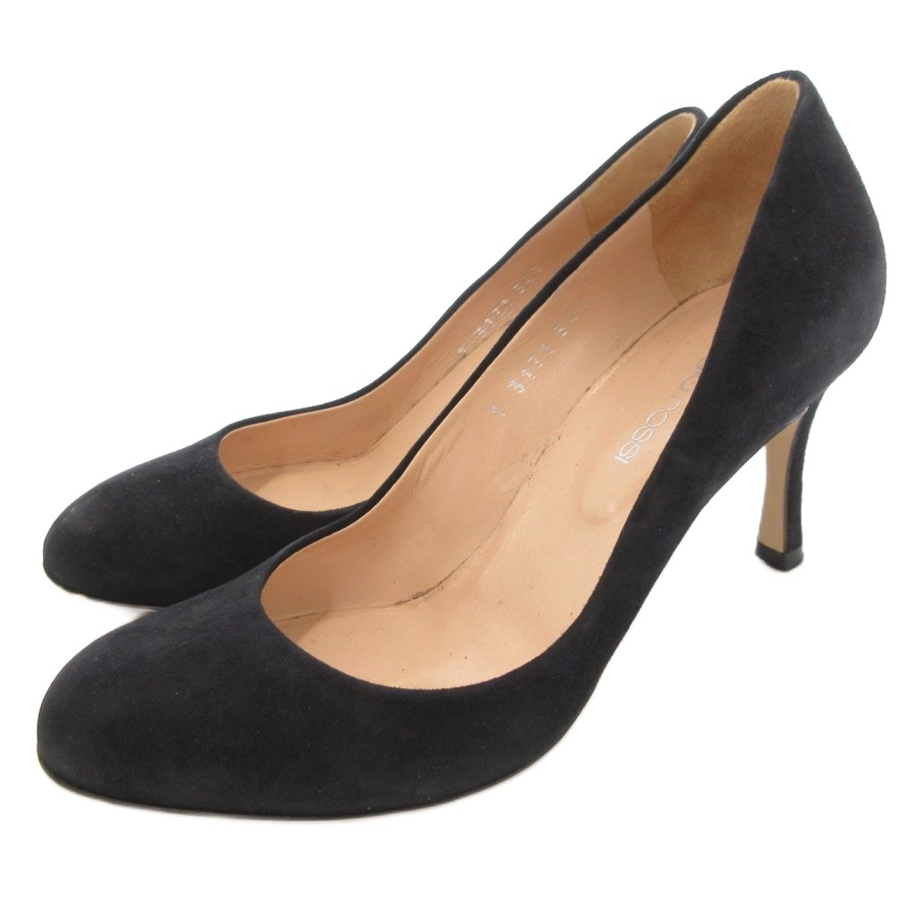 sergio rossi スウェード ヒールパンプス セルジオロッシ Sergio rossi パンプス シューズ ハイヒール ヌバック