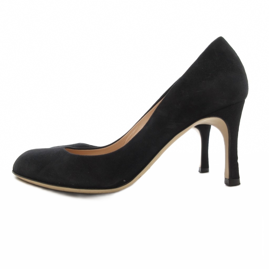 セルジオロッシ Sergio rossi パンプス シューズ ハイヒール ヌバック