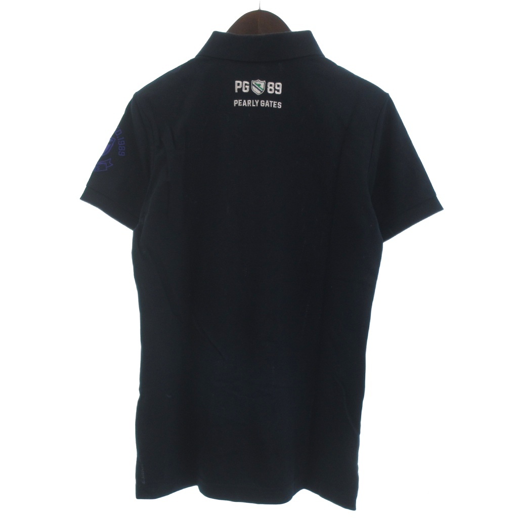 パーリーゲイツ PEARLY GATES ポロシャツ ゴルフウェア 半袖 ロゴ