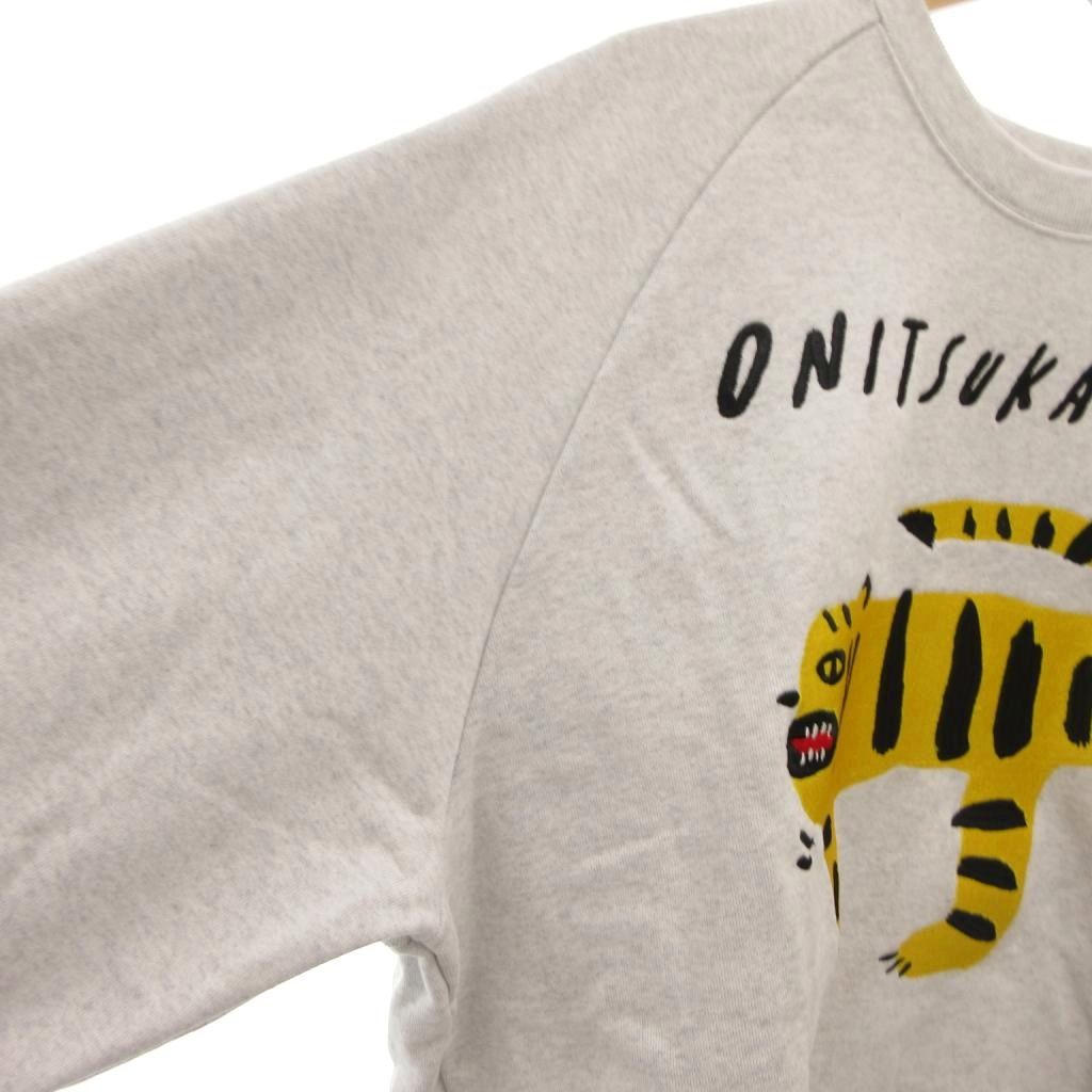 オニツカタイガー Onitsuka Tiger 美品 SWEAT TOP スウェットトップ