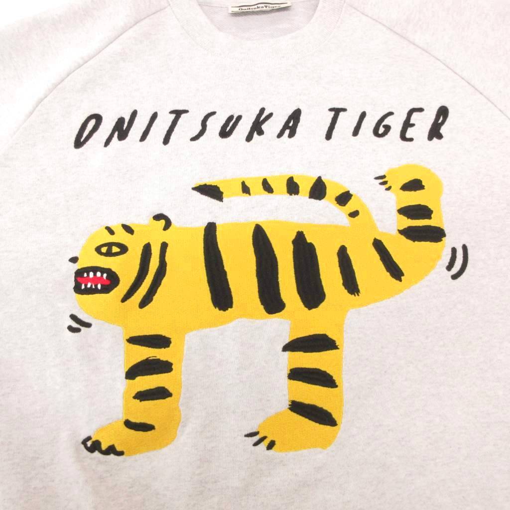 オニツカタイガー Onitsuka Tiger 美品 SWEAT TOP スウェットトップ