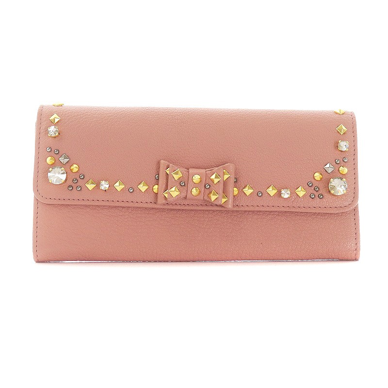 ミュウミュウ miumiu バレンタイン限定ウォレット マドラス 長財布 二 