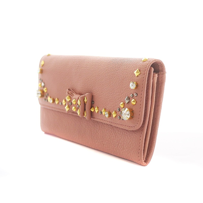 ミュウミュウ miumiu バレンタイン限定ウォレット マドラス 長財布 二 