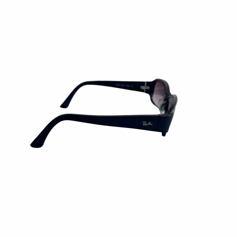レイバン RAY BAN ロゴ スクエア サングラス 60□14 ブラック 黒