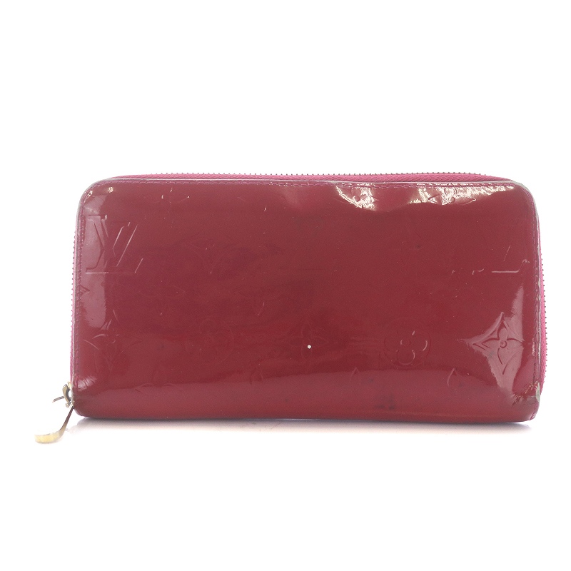 ルイヴィトン LOUIS VUITTON ヴェルニ ジッピーウォレット 長財布 