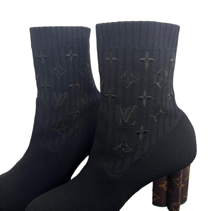 ルイヴィトン LOUIS VUITTON シルエットライン・アンクルブーツ