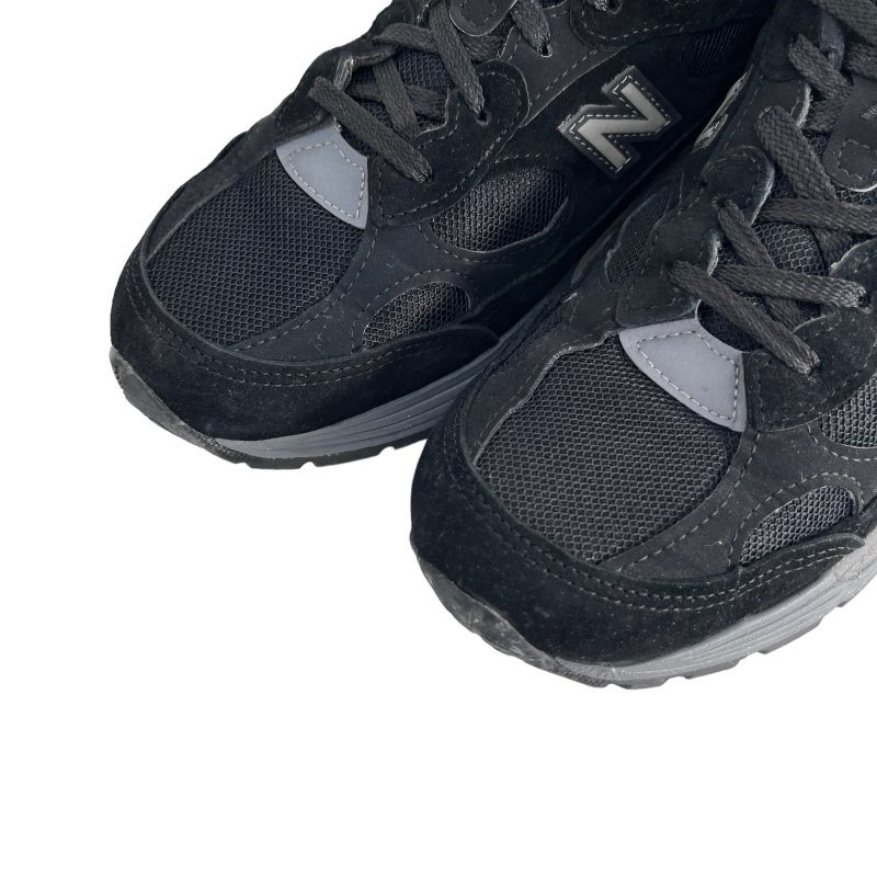 ニューバランス NEW BALANCE 992 BLACK スニーカー US7.5 25.5cm 