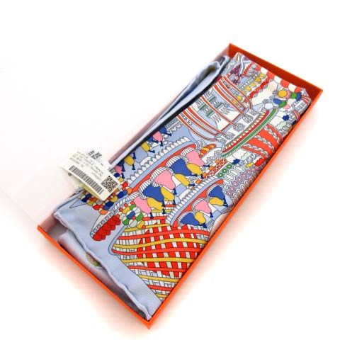 【HERMES】カレ45　新品未使用 パティスリー フランセーズ　人気柄レア 22110905.jpg