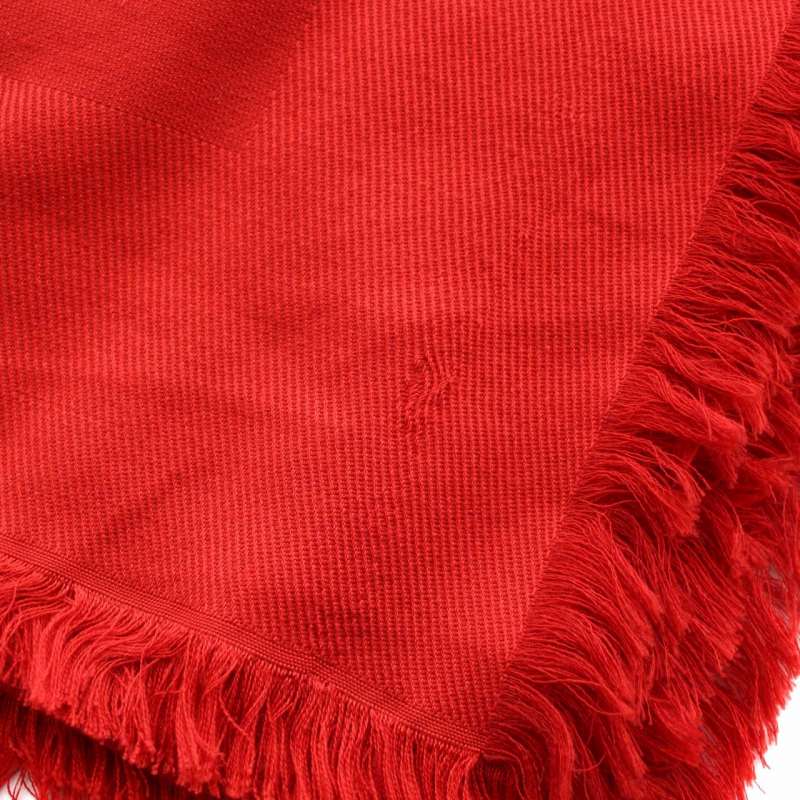 ルイヴィトン LOUIS VUITTON ショールモノグラム ルージュスカーフ