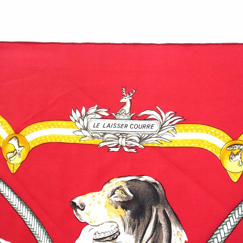 エルメス スカーフ カレ90 LE LAISSER COURRE 6_57 【公式通販】