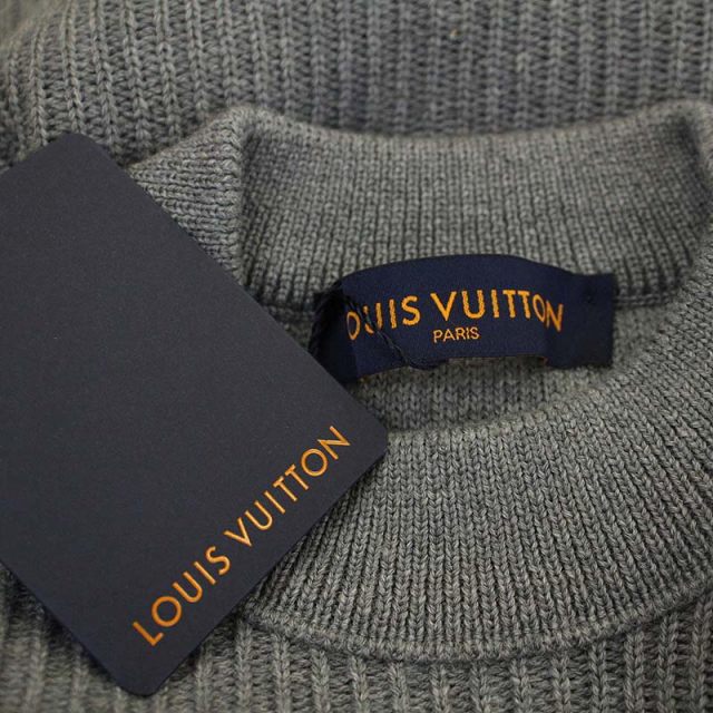LOUIS VUITTON ルイヴィトン 19AW ワールドロゴ ジャガード ニット 