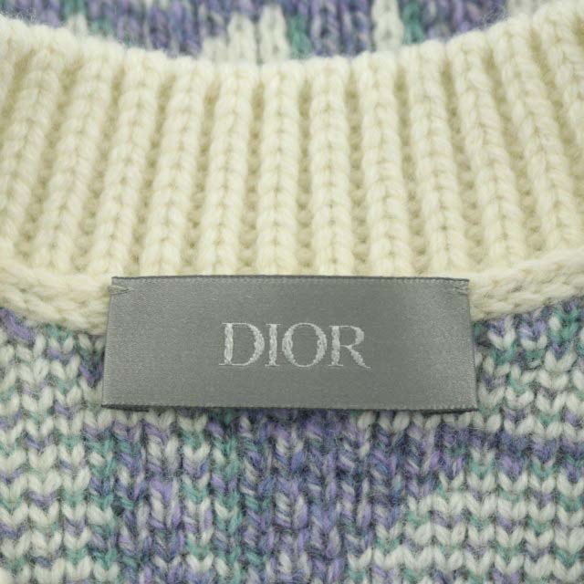 クリスチャンディオール Christian Dior 22AW オブリーク総柄クルー  