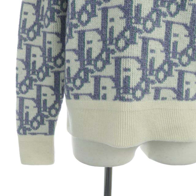 クリスチャンディオール Christian Dior 22AW オブリーク総柄クルー 