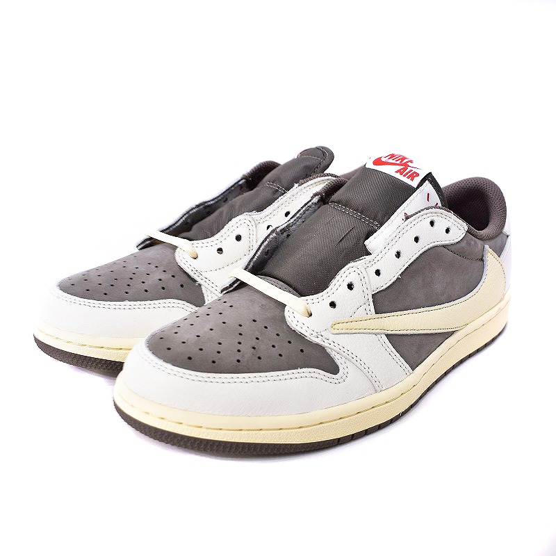 未使用品 ナイキ NIKE Travis Scott × Nike Air Jordan 1 Low Reverse 