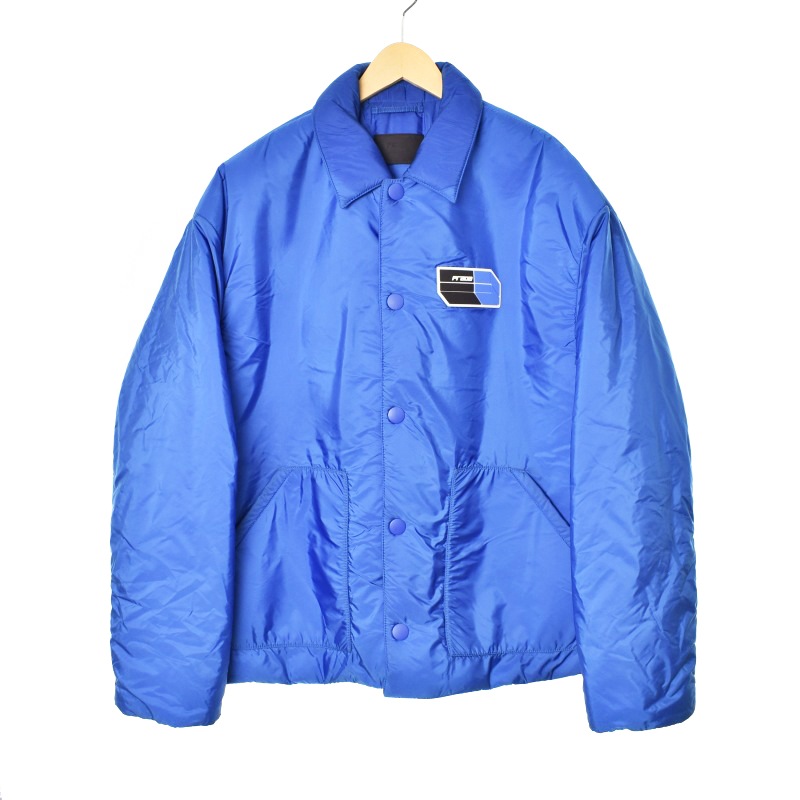 プラダ PRADA 18AW padded jacket ジャケット 中綿 ブルゾン L 青  