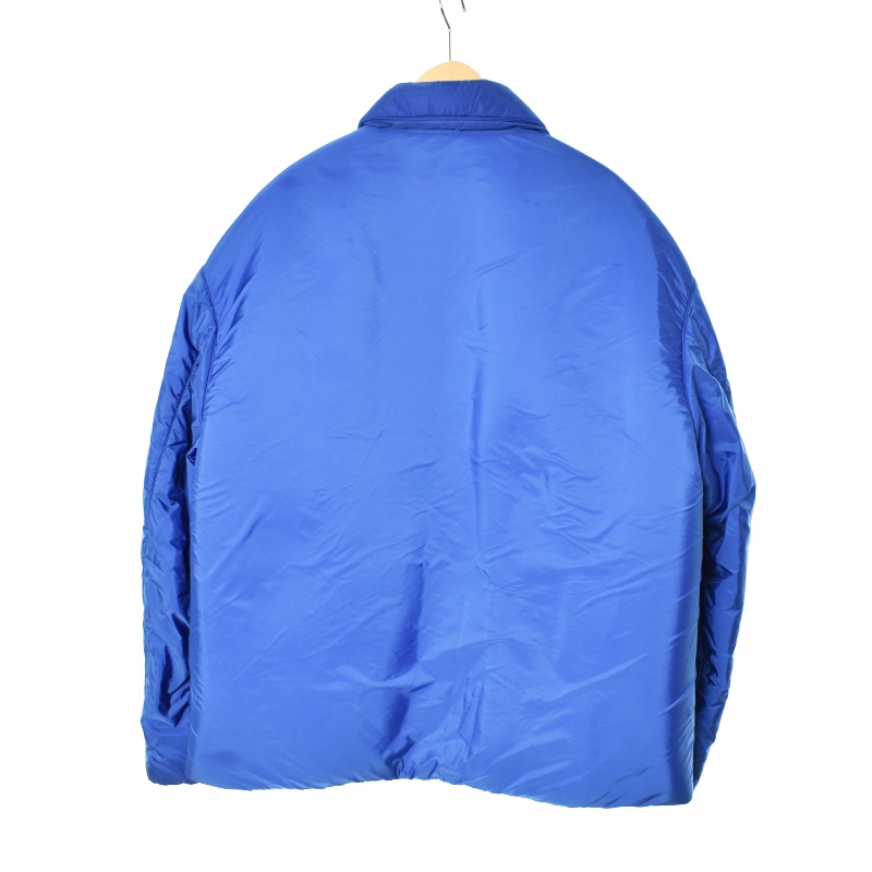 プラダ PRADA 18AW padded jacket ジャケット 中綿 ブルゾン L 青  