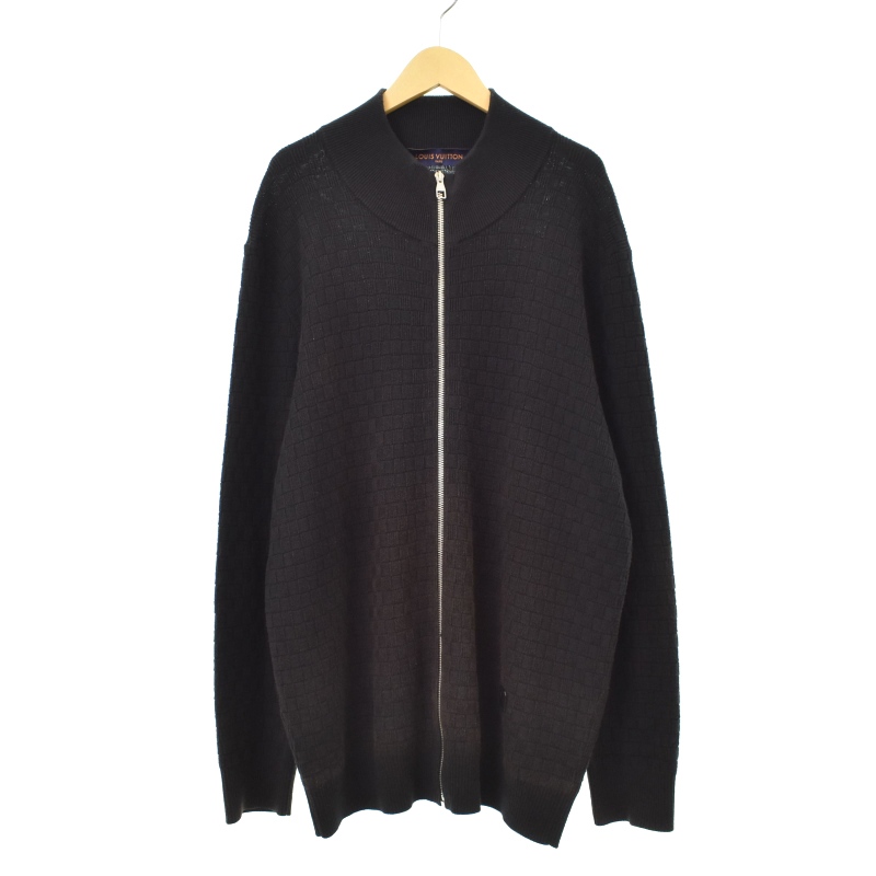 ルイヴィトン LOUIS VUITTON 20SS ジップアップカーディガン ニット  