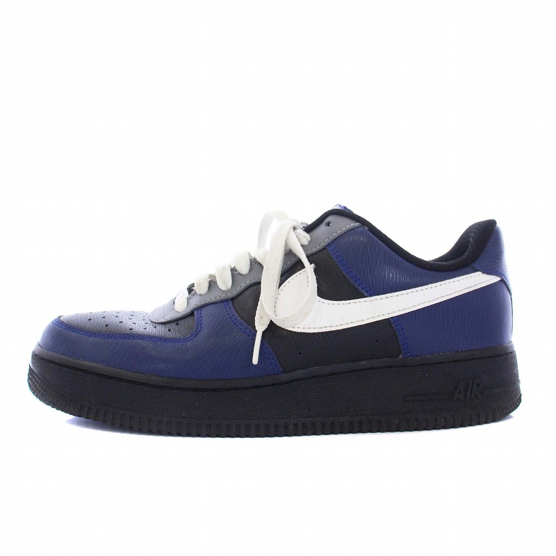 【希少 】NIKE BY YOU エアフォース1 白青 US9 27cm Yahoo!オークション -「ナイキ エアフォース1 青」(27.0cm