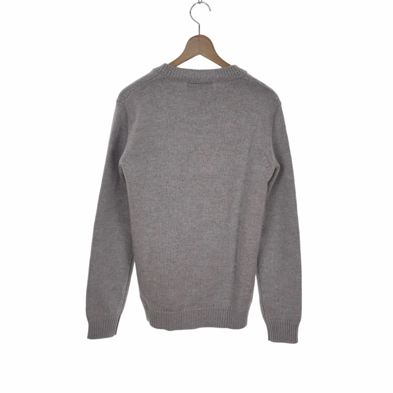 フェンディ FENDI ロゴセーター ウールニット 46 グレー FZX126AM6H