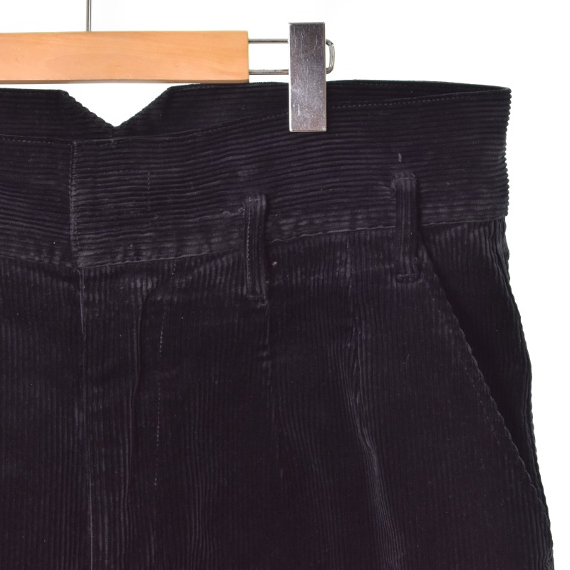 ポータークラシック Porter Classic CORDUROY CLASSIC PANTS BLACK