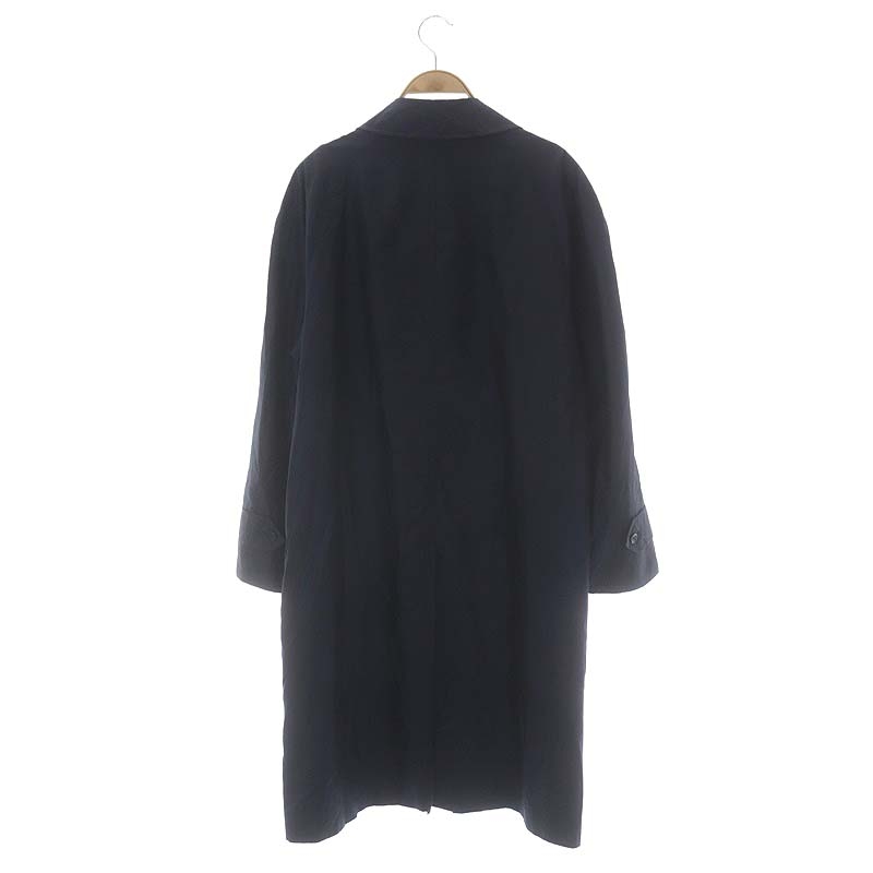 バーバリー BURBERRY フーデッドコート 40 ネイビー ノバチェック