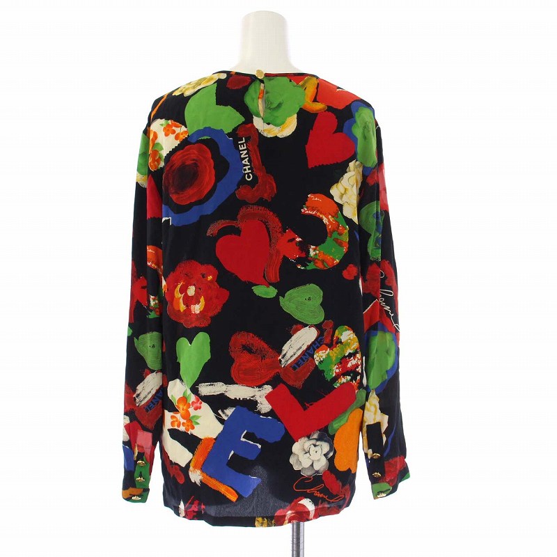 シャネル CHANEL BOUTIQUE 1992年製 ヴィンテージ ブラウス カットソー 