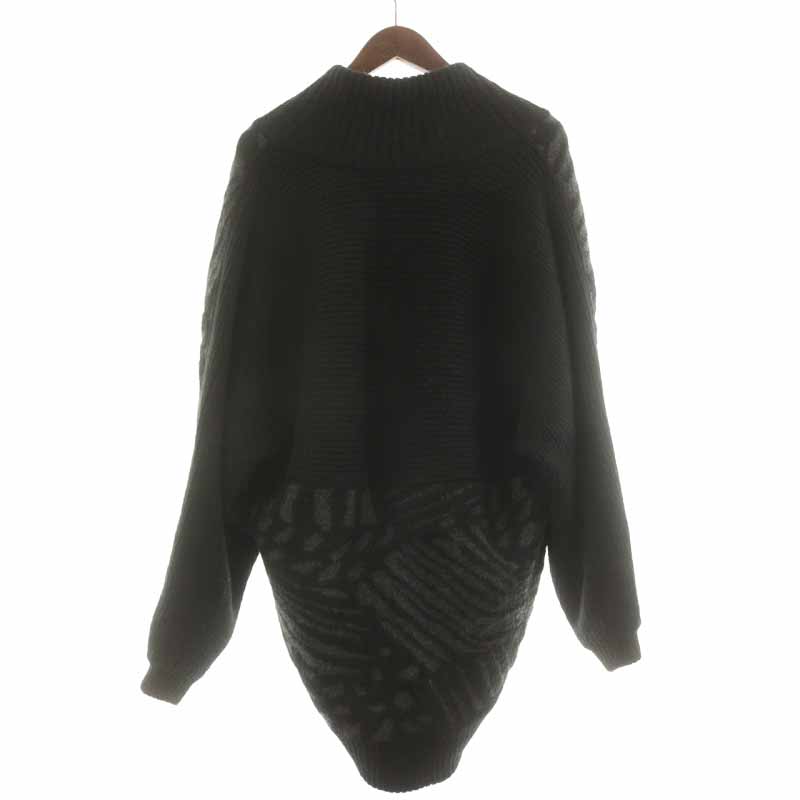 イッセイミヤケ ISSEY MIYAKE 80S 筆タグ カーディガン ニット 長袖 総  