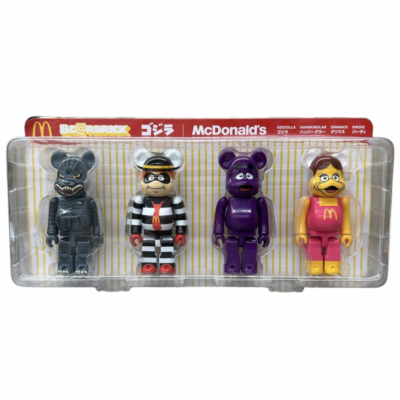 値下げ！BE@RBRICK マクドナルド ゴジラ SERIES ベアブリック 限定
