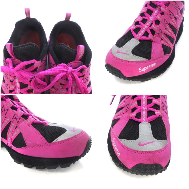 ナイキ NIKE SUPREME × NIKE AIR HUMARA PINK シュプリーム