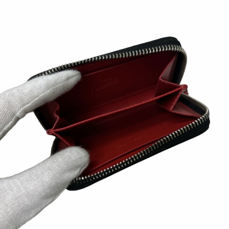 クリスチャンルブタン Christian louboutin 財布 ロゴ レザー カード  