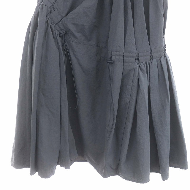 ナゴンスタンス nagonstans 23SA asymmetry drawstring skirt スカート  