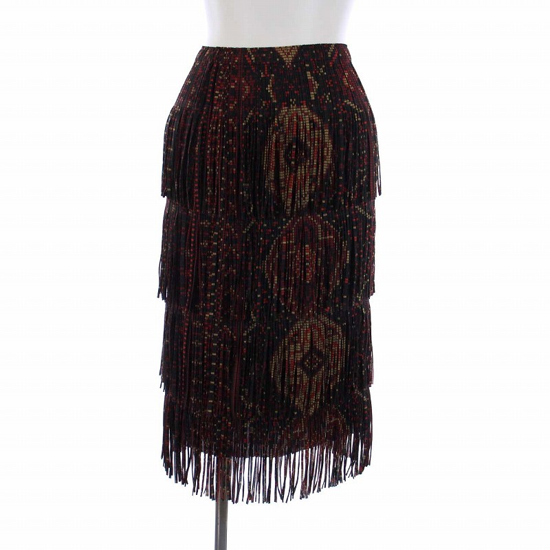 プリーツプリーズ PLEATS PLEASE イッセイミヤケ プリーツフリンジ  