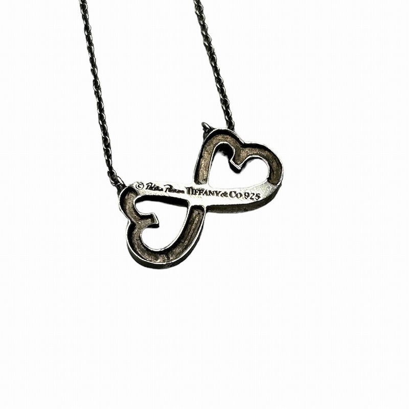 ティファニー TIFFANY & CO. ネックレス 銀 シルバー 925 ダブル