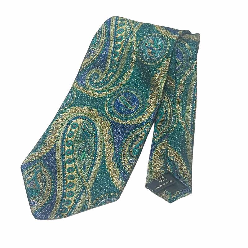 ジャンニヴェルサーチ ヴェルサーチェ GIANNI VERSACE ペイズリー柄 総 