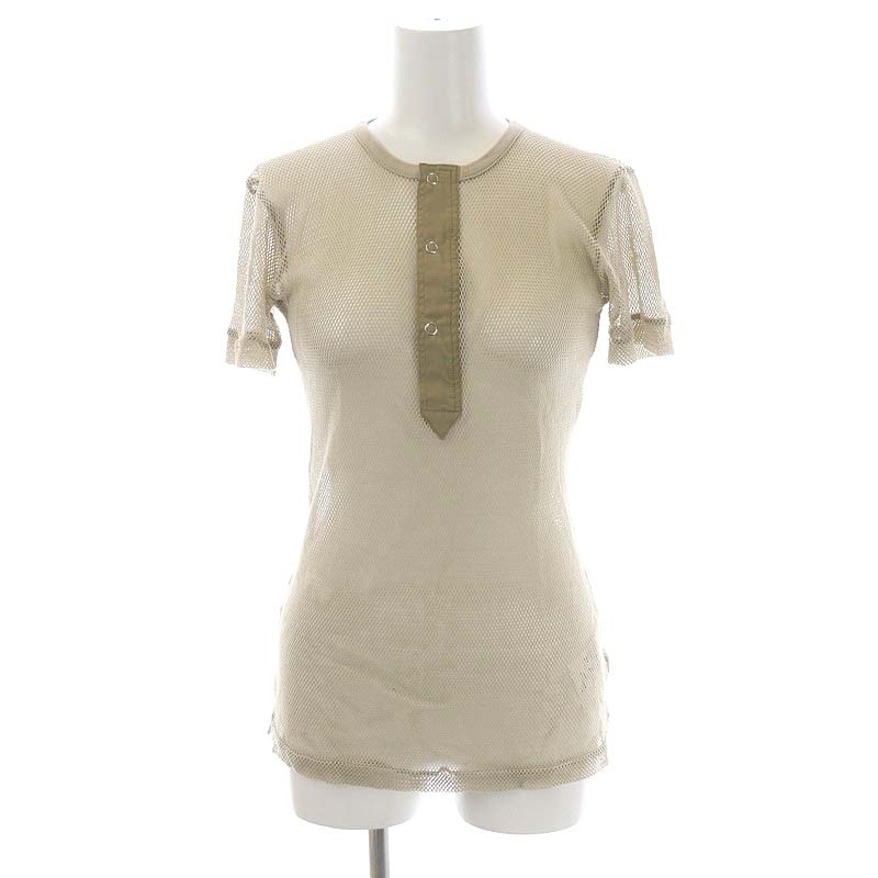アンスクリア INSCRIRE 23SS Mesh Short Sleeve カットソー T