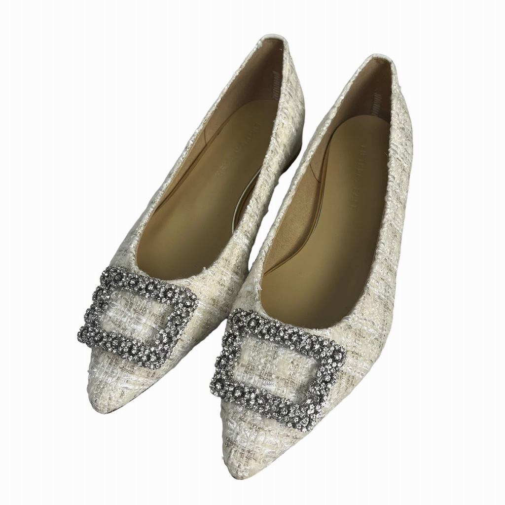 バースデーバッシュBarletta tweed limited white