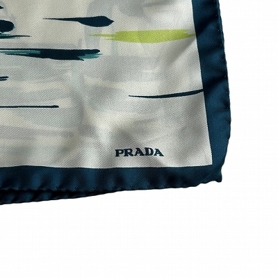 PRADA 大判スカーフ 希少 PRADA プラダ 大判 スカーフ 希少美品 PRADA