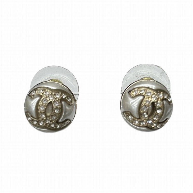 p017h・P033l【売約済み◆2点おまとめ・ココ割】ピアス 最終処分SALE】CHANELココマーク パール ピアスA-6996 - メルカリ