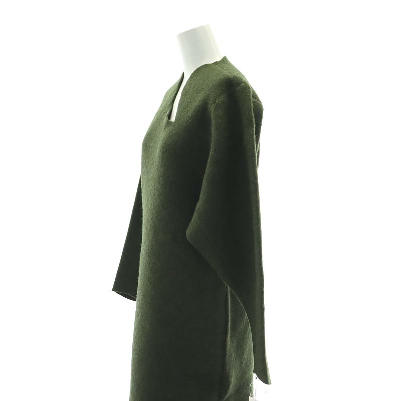 未使用品 マメクロゴウチ Mame Kurogouchi 23AW Wool Cashmere Frilled  