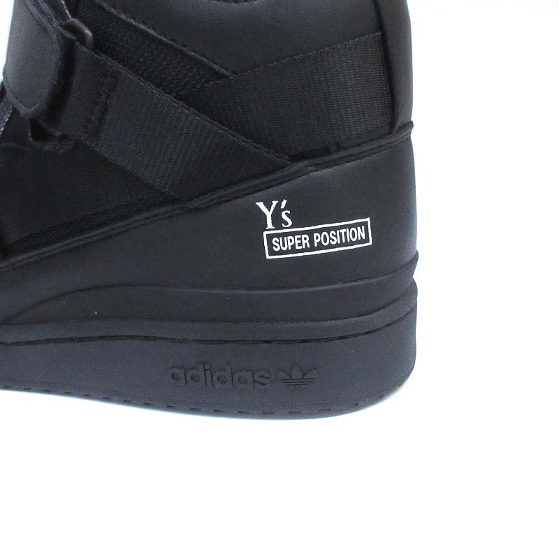 Y's x adidas FORUM HI ブラックハイカットスニーカー Y´s x adidas FORUM HI ブラックハイカットスニーカー