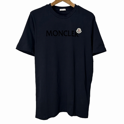 MONCLER ネイビー Tシャツ 【公式通販】