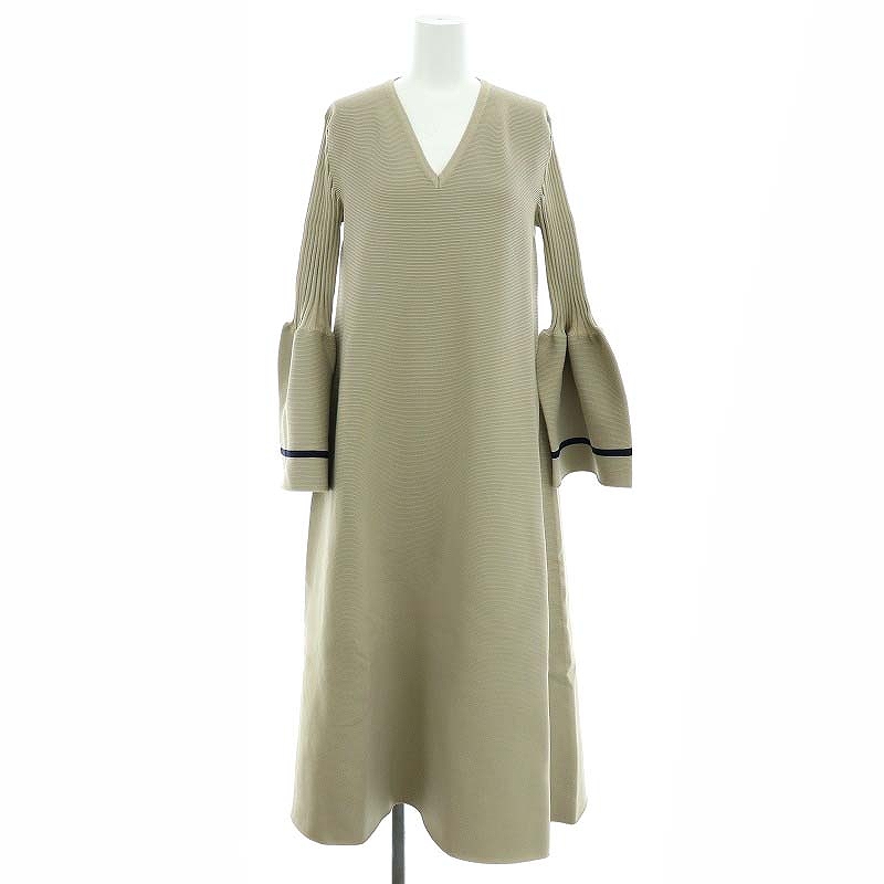 シーエフシーエル CFCL POTTERYKAFTAN3 ワンピース ロング ニット 長袖 