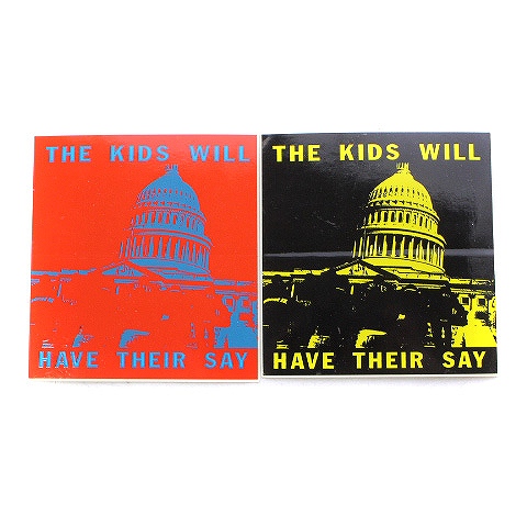 シュプリーム SUPREME 08SS THE KIDS WILL HAVE THEIR SAY