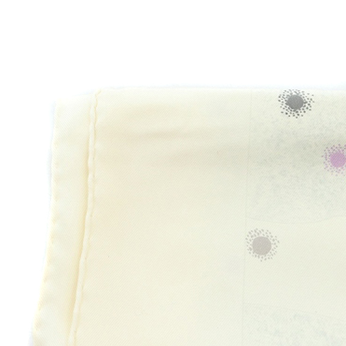 エルメス HERMES 天の川 LAVOIE LACTEE シルク スカーフ 白 ホワイト