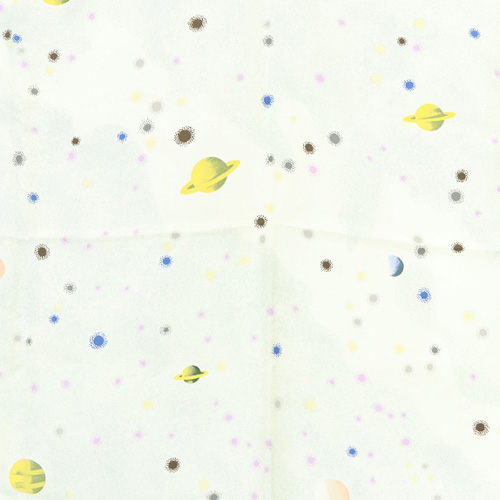 エルメス HERMES 天の川 LAVOIE LACTEE シルク スカーフ 白 ホワイト