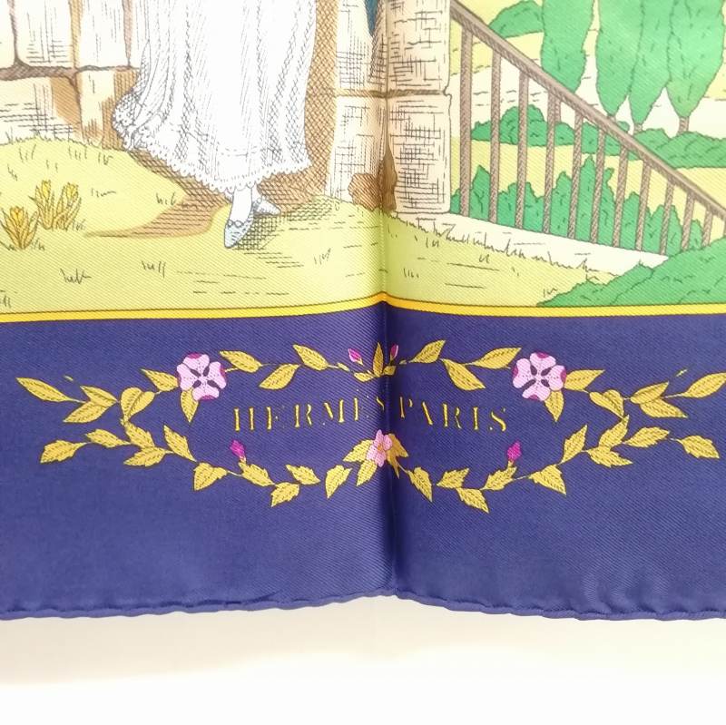 HERMESカレ90大判スカーフCOSTUMESDES DEPARTEMENTS HERMESカレ90大判