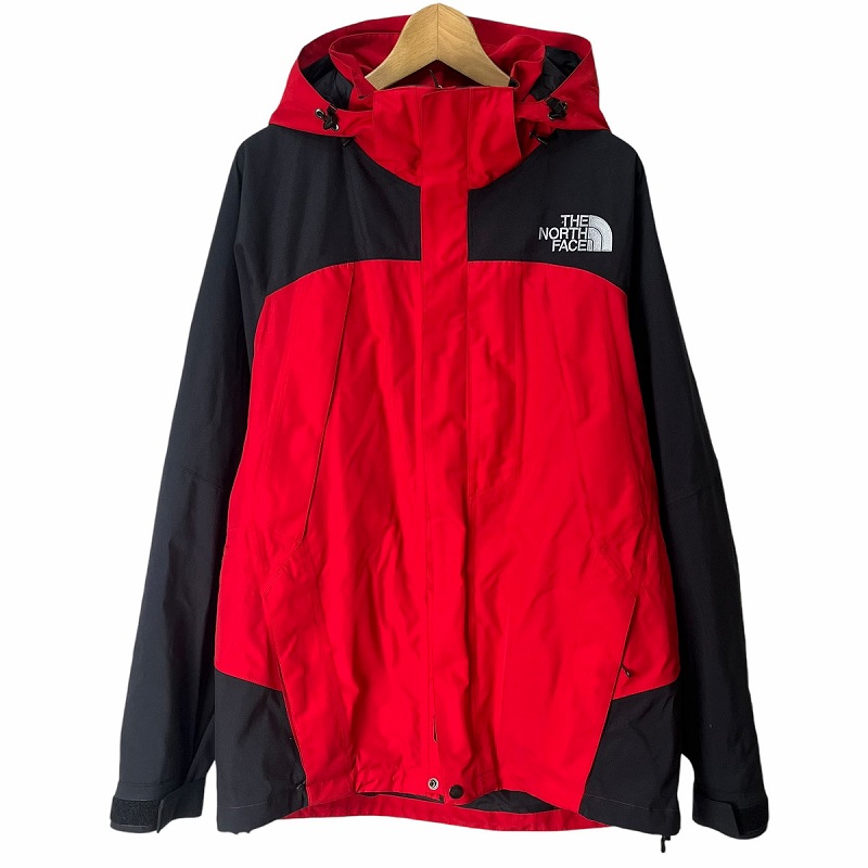 THE NORTH FACE GORE-TEX ジャケット L 赤/黒（メンズ）〈花の