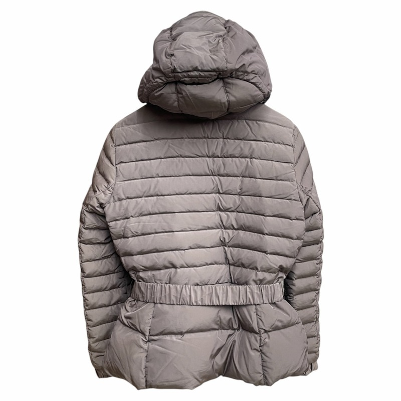 国内正規モンクレール　FRAXINELLE ダウン　グレー　サイズ2 ベルト モンクレール MONCLER ダウンジャケット ベルト付き 灰 グレー 2