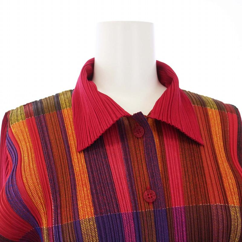 プリーツプリーズ PLEATS PLEASE イッセイミヤケ シャツ プリーツプリーズ PLEATS PLEASE イッセイミヤケ シャツ