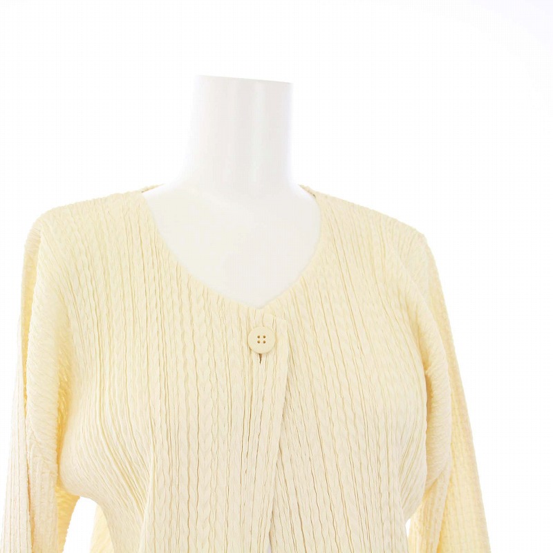 PLEATS PLEASE(プリーツプリーズ) カーディガン サイズ4 XL レディース